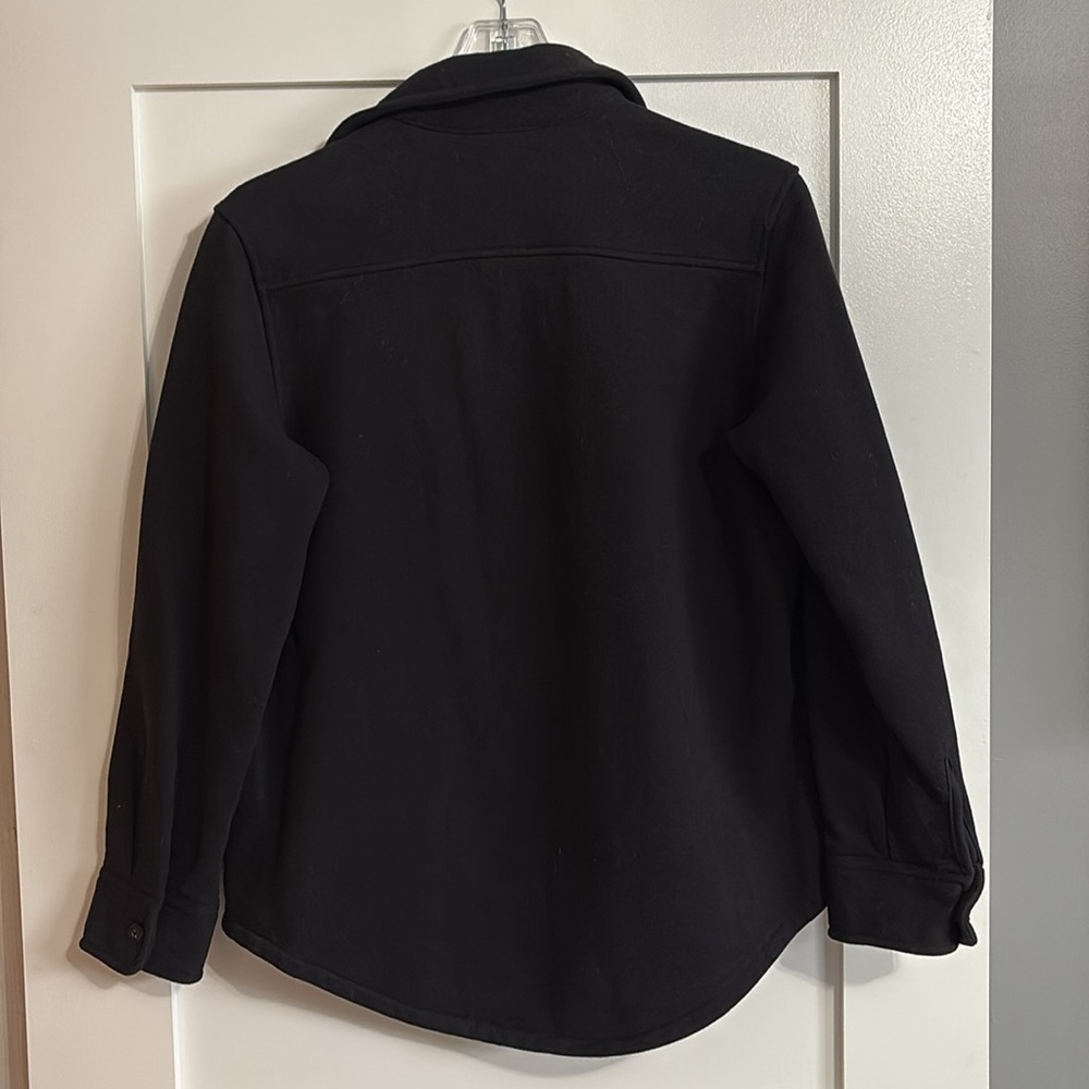 *BLACK* TNA Cozy Boyfriend Shirt - Picture 8 of 13